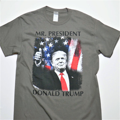 Donald Trump T-Shirts Gray