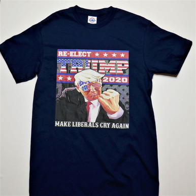 Donald Trump T-Shirts Navy Blue