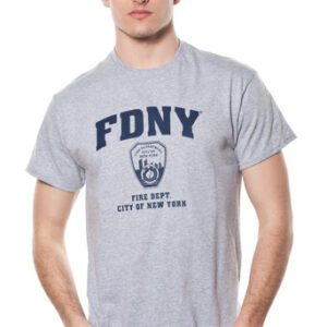 FDNY T-Shirts for Adults Gray 1