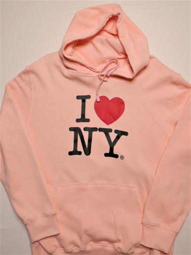 I Love NY Hoodies for Adults Tan