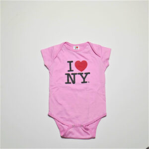 I Love NY Onesies for 6-24 months Pink