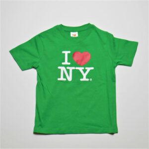 I Love NY T-Shirts for 2-16 years Green