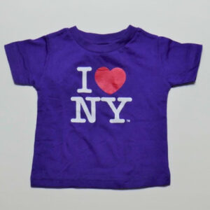 I Love NY T-Shirts for 2-16 years Purple