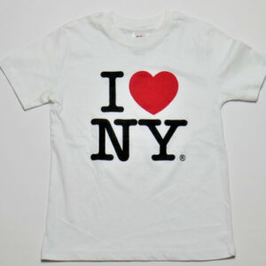 I Love NY T-Shirts for 2-16 years White