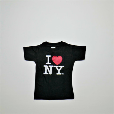 I Love NY T-Shirts for 6-24 months Black