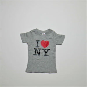 I Love NY T-Shirts for 6-24 months Gray