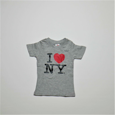 I Love NY T-Shirts for 6-24 months Gray
