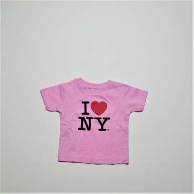 I Love NY T-Shirts for 6-24 months Pink