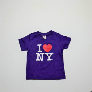 I Love NY T-Shirts for 6-24 months Purple