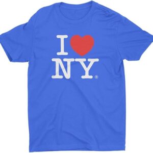 I Love NY T-Shirts for Adults Blue