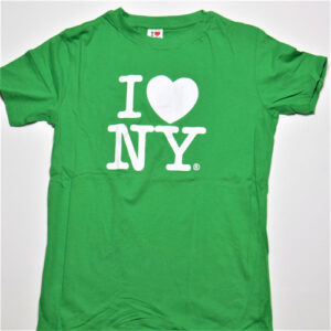 I Love NY T-Shirts for Adults Green