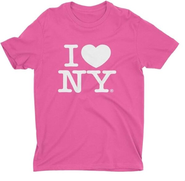 I Love NY T-Shirts for Adults Hot Pink