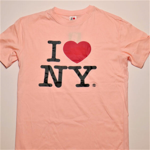 I Love NY T-Shirts for Adults Pink