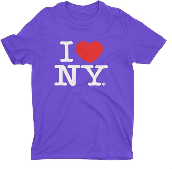 I Love NY T-Shirts for Adults Purple