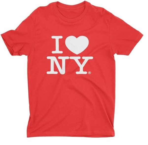 I Love NY T-Shirts for Adults Red