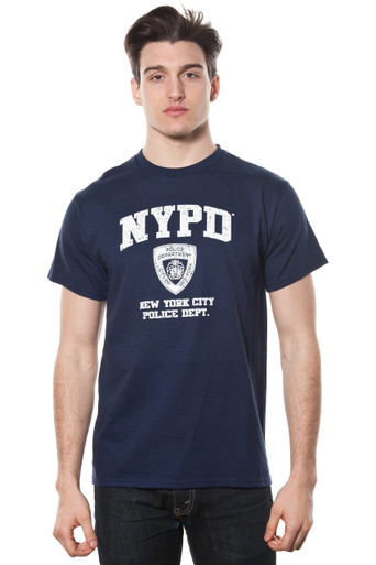 NYPD T-Shirts for Adults NB White