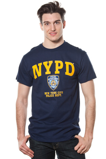 NYPD T-Shirts for Adults NB Yellow