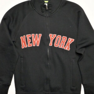 New York Zipper Sweatshirts for Adults Black/Red