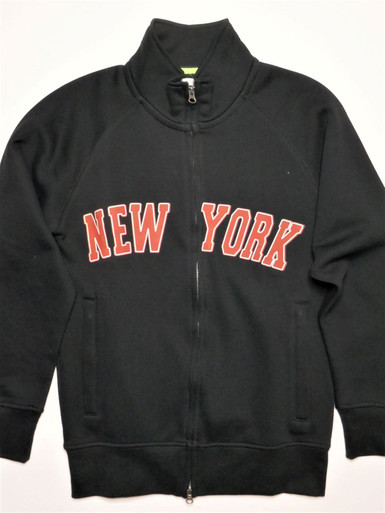 New York Zipper Sweatshirts for Adults Black/Red
