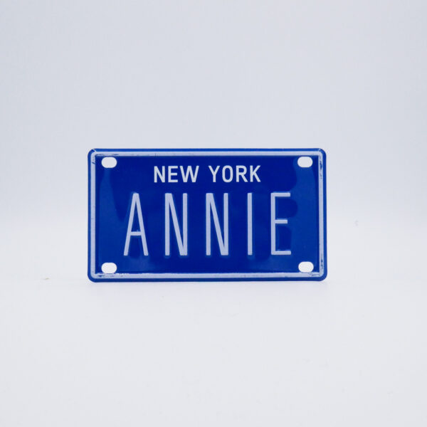 NY-PLATE-BLUE-Annie