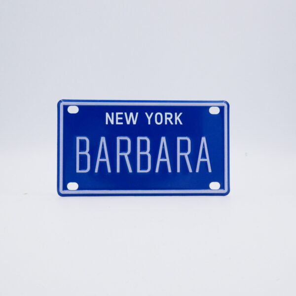 NY-PLATE-BLUE-Barbara