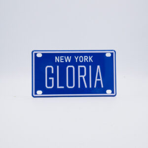 NY-PLATE-BLUE-Gloria
