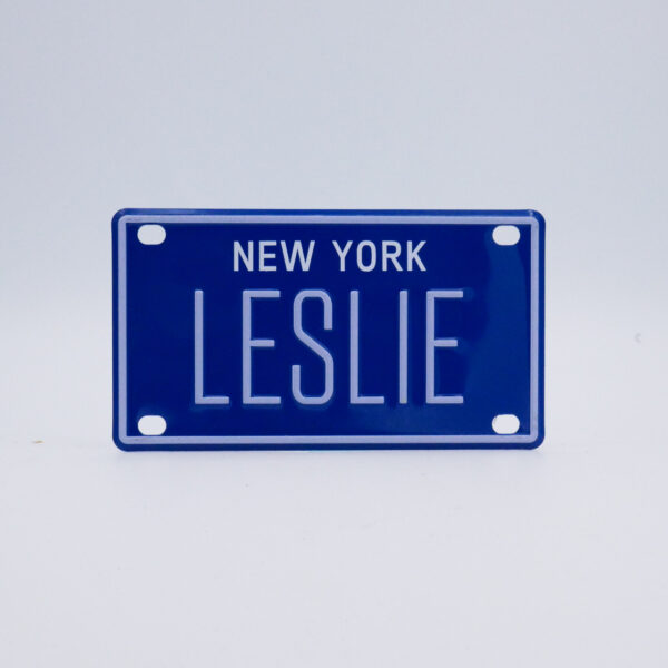 NY-PLATE-BLUE-Leslie