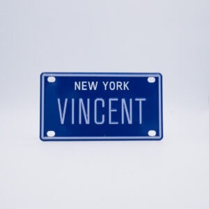 New York Name Plate Blue - Image 229