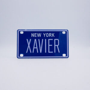 NY-PLATE-BLUE-Xavier